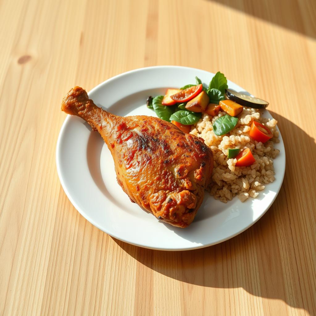 Fried Chicken Leg Calories for Fitness and Diet Planning